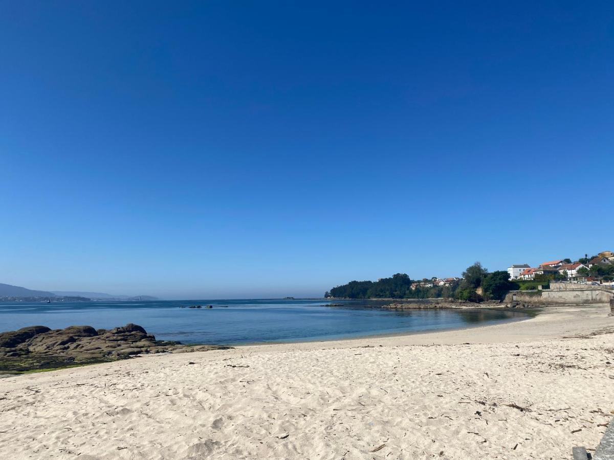 Apartamento Playa A Xunqueira, A 15 Min Vigo Moana Bagian luar foto